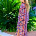 Robe de plage fluide avec manches SAV010 – PACK SMLXL Les thèmes de Rêve de plage Rêve de plage